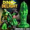 Raptor Claw Fisting Silicone Dildo - Green